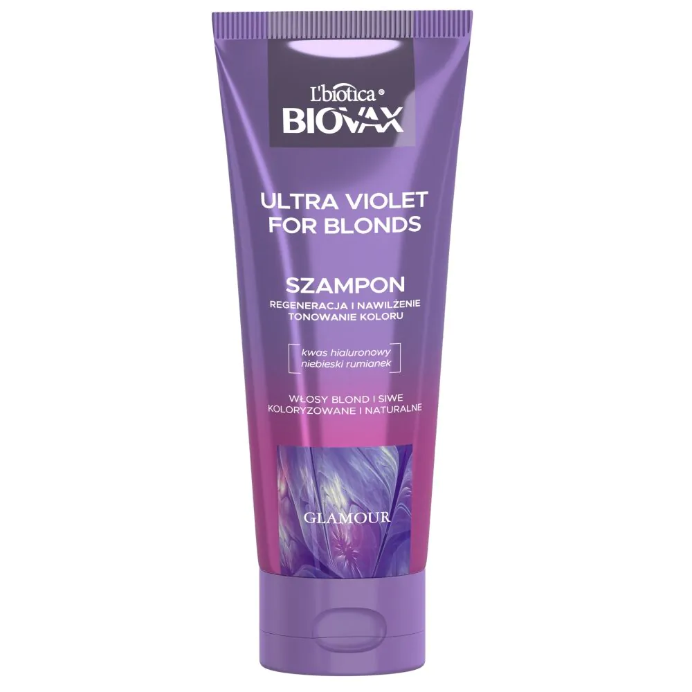 Biovax Ultra Violet Szampon Tonujący do włosów Blond i Siwych
