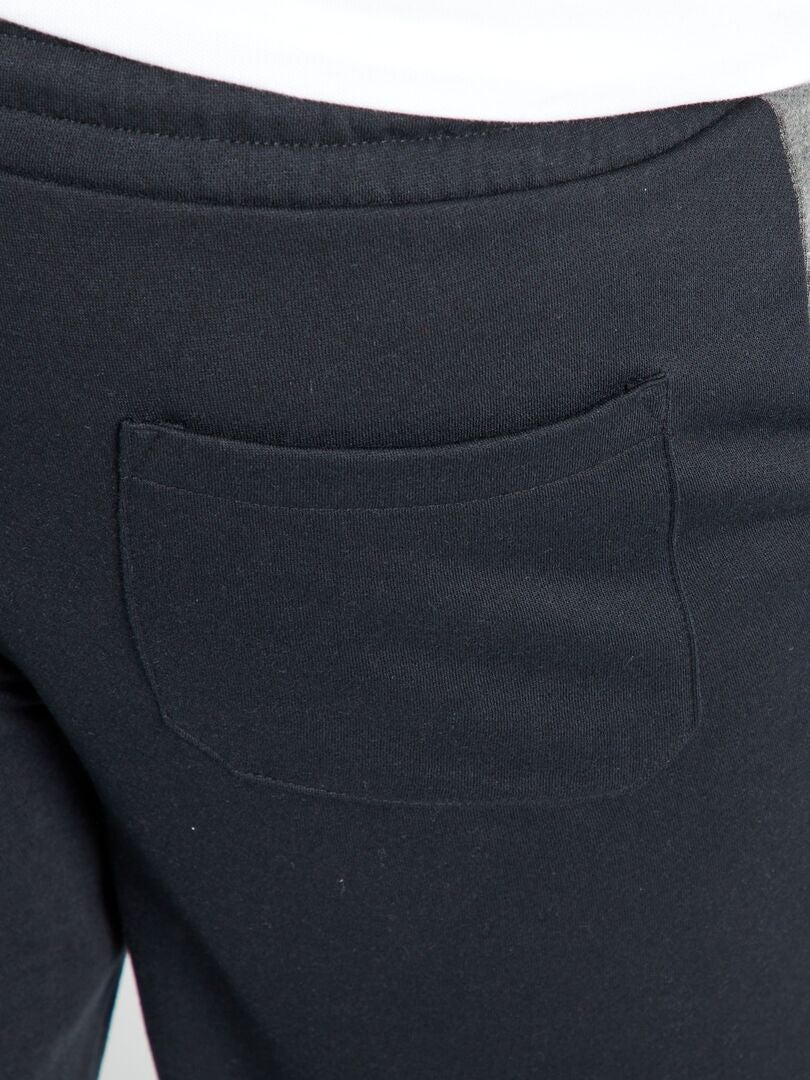 Calça de moletom estilo jogger - Preta