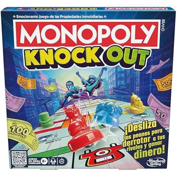 Monopoly Knockout - Jogo de Festa em Família