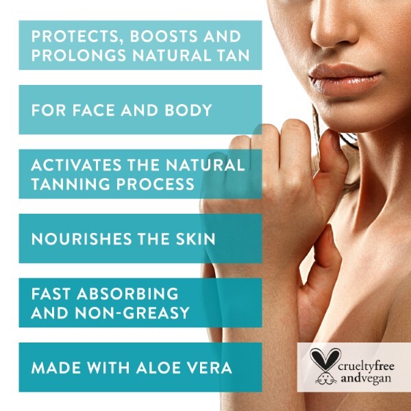 EcoTan Accelerator gel pro zvýraznění opálení s aloe vera 200ml
