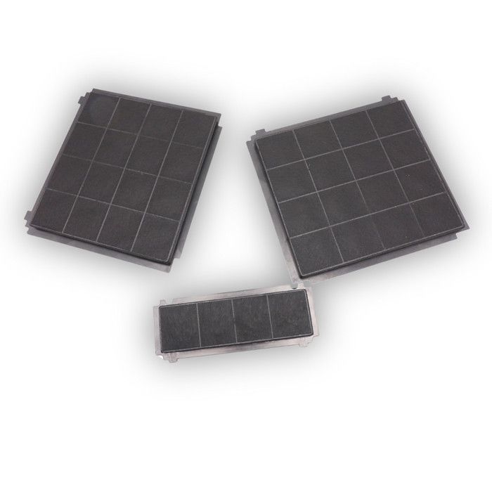 SOS Accessoire Kit filtres à charbon 330X300mm et 1 filtre 267X98mm pour Hotte AFFCAF203 AIRFORCE