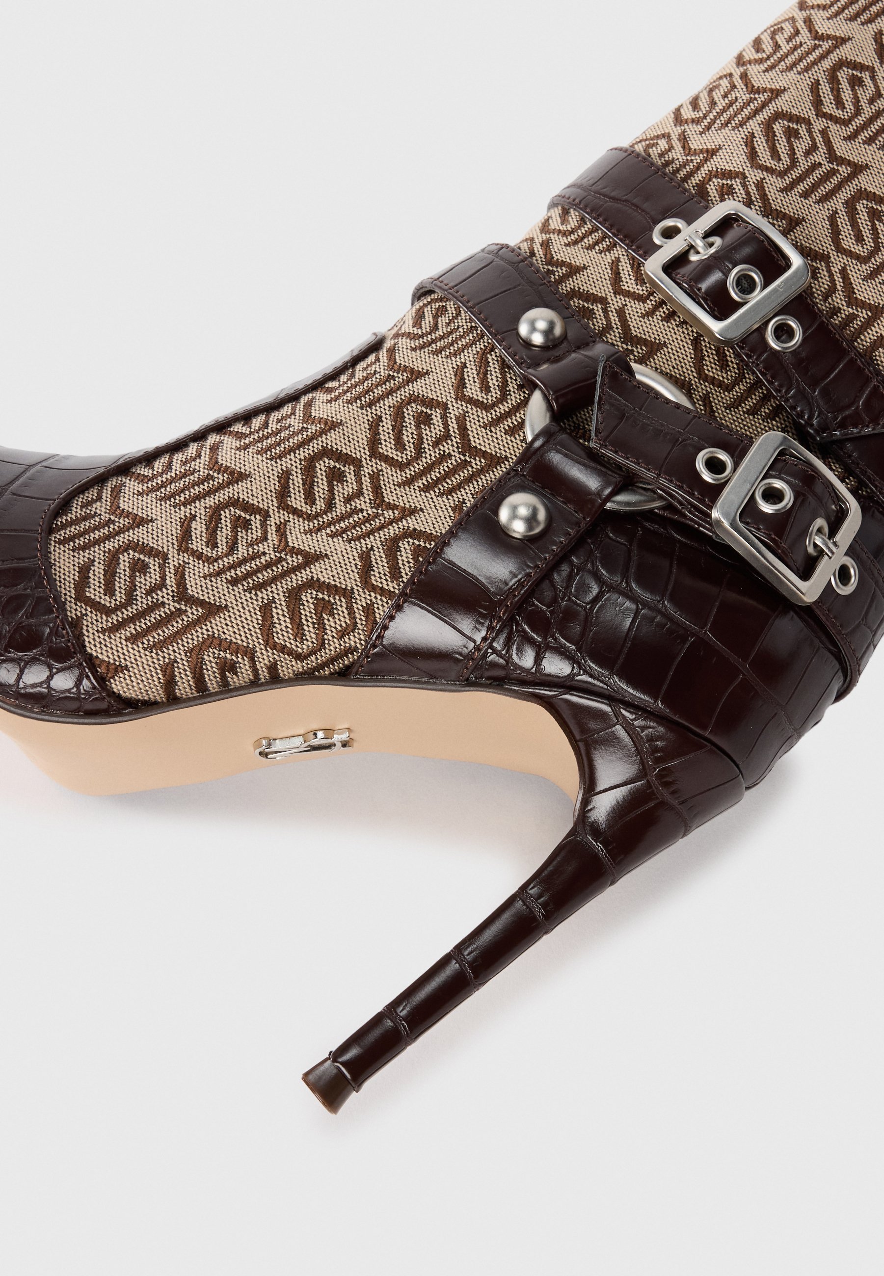 Steve Madden REDEEMER - Kozačky na vysokém podpatku - hnědá