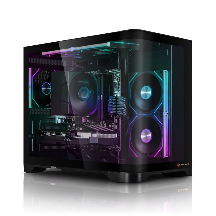 Aurum Fixed PC Gamer AMD Ryzen 5 5600 - AMD Radeon RX6400 4GB - 16GB DDR4 - 1000GB M.2 SSD - Windows 11 - 1009-FR