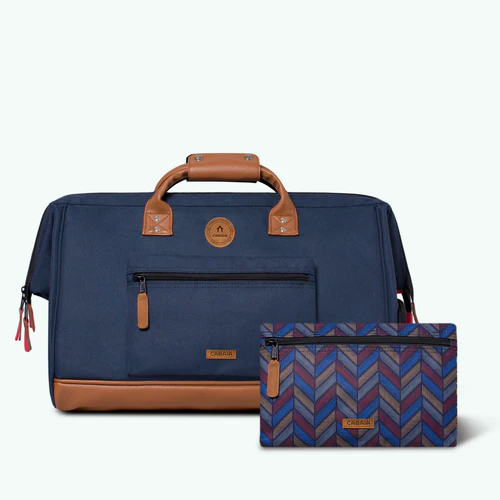 Cabaia Duffle Adventurer Chicago blauw marineblauw