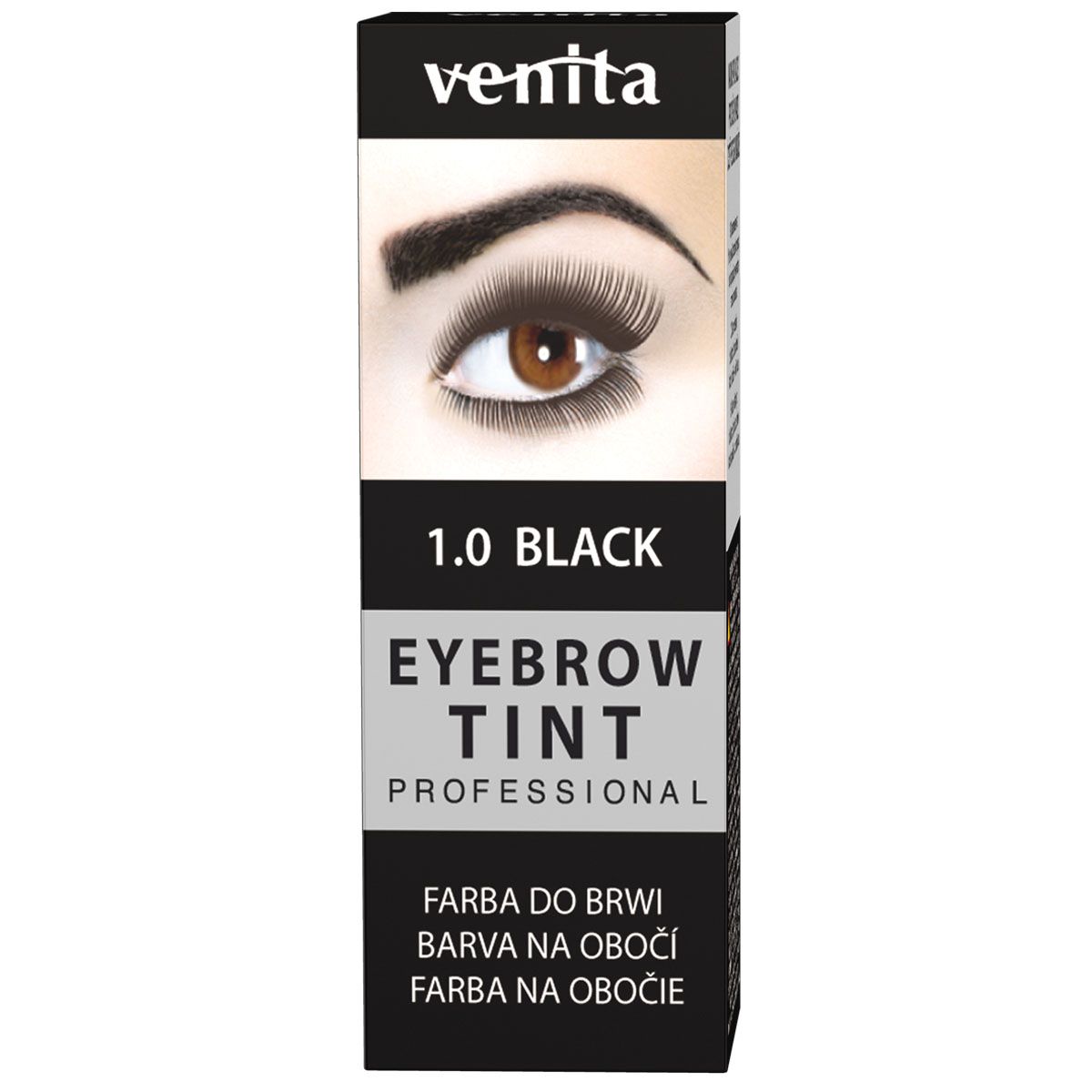 Venita øyenbryn henna 10 svart 30ml Henna Professional