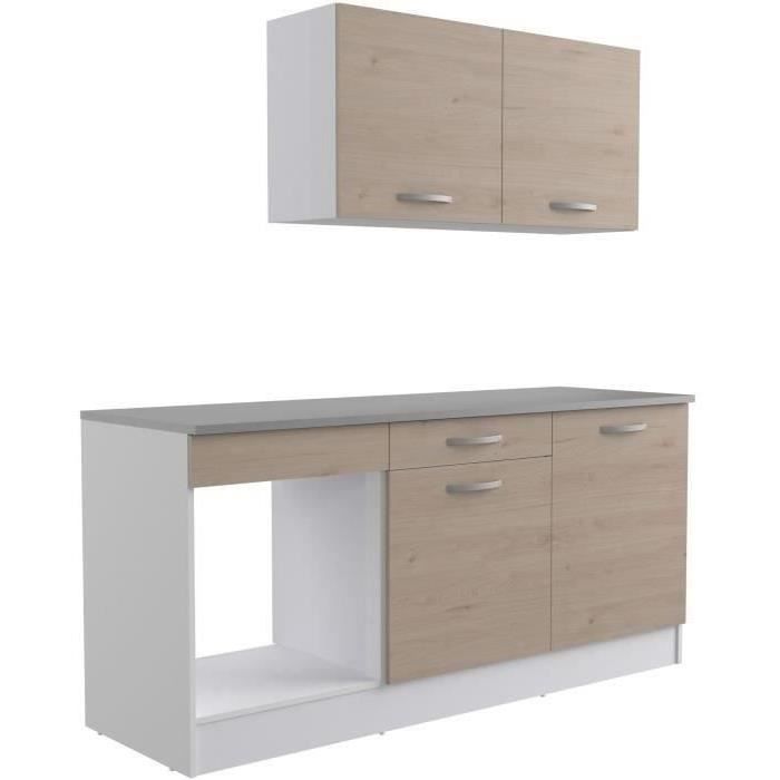 OSLO Complete Kitchen - 180cm Wide - Oak - Worktop Included