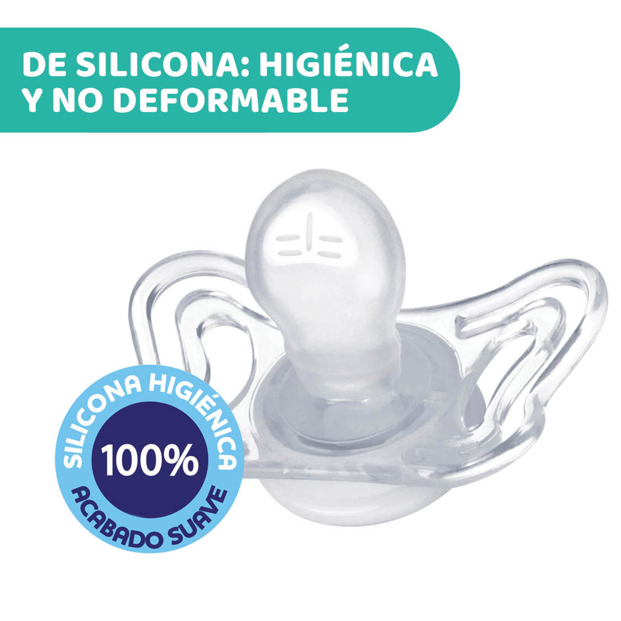 Chupete Physio Light Glow 6-16m 2ud