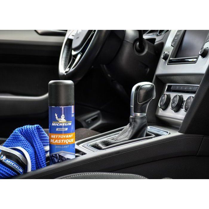 Nettoyant lustrant tableau de bord Brillant 400ml - MICHELIN - Gamme EXPERT - plastiques intérieurs brillants et satinés