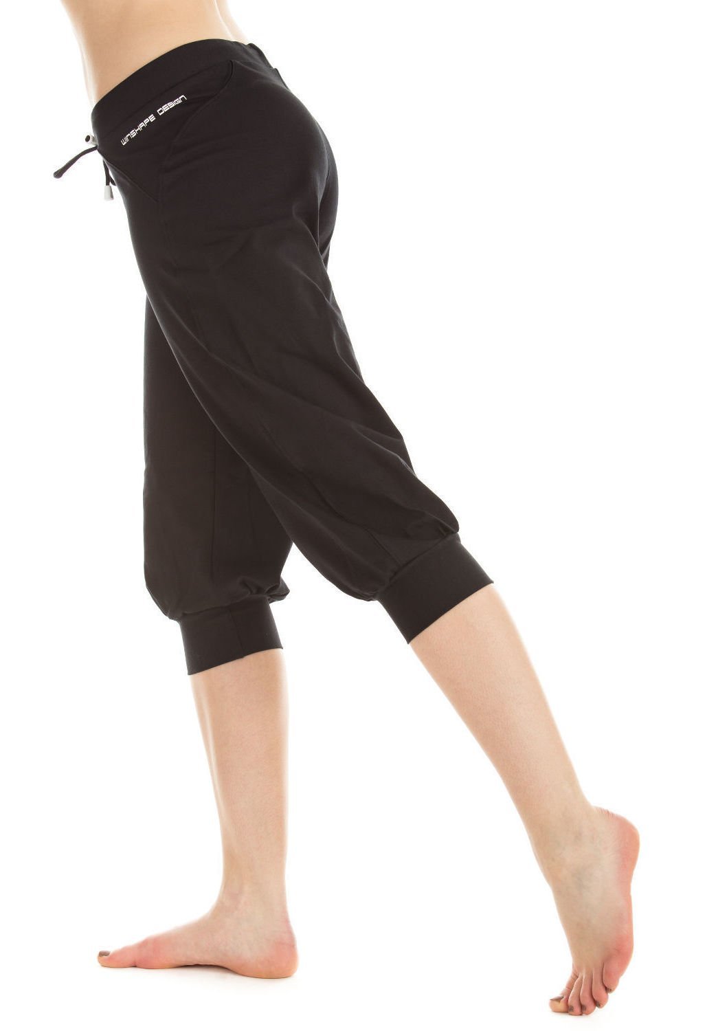 Pantalon de sport 3/4 Winshape - noir