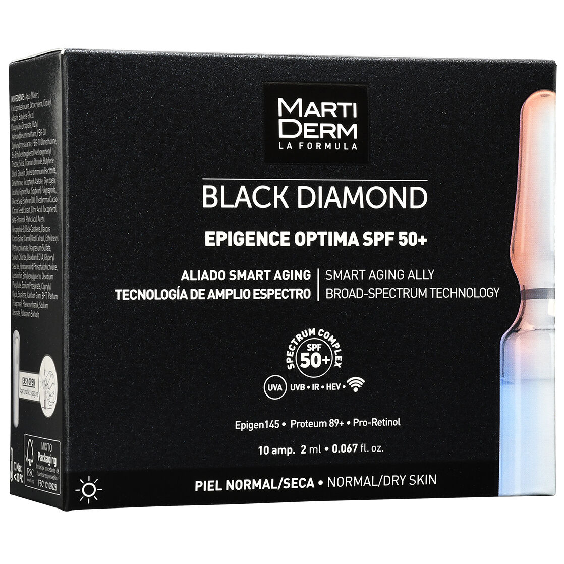 MartiDerm Black Diamond Epigence Optima SPF50+