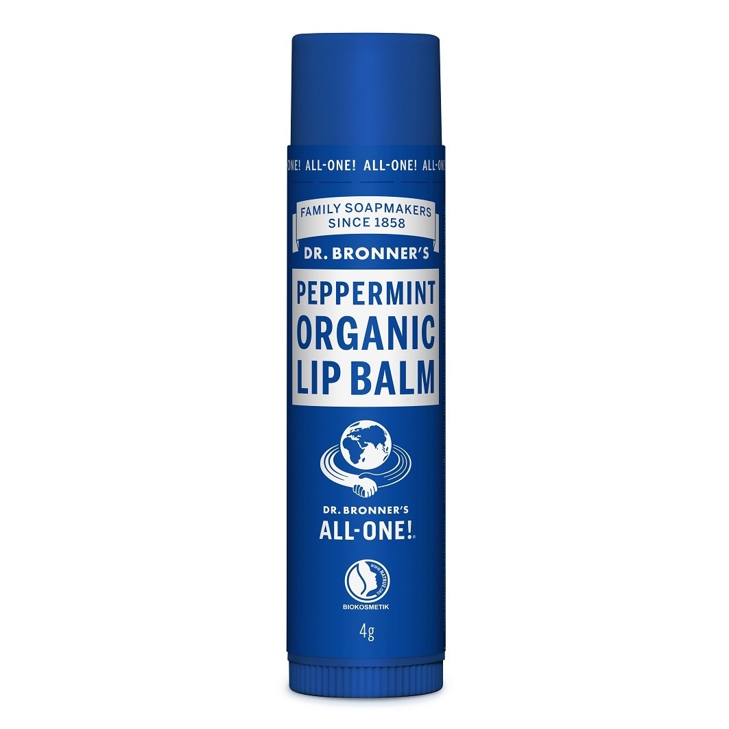 Dr. Bronner's pipirmėčių lūpų balzamas – 4 g