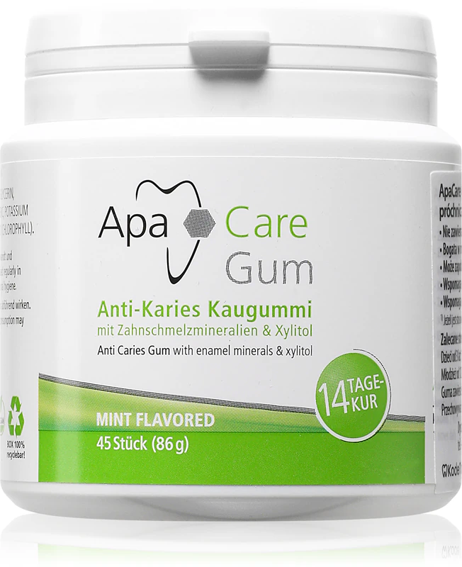 Goma de mascar ApaCare Anti-Cáries