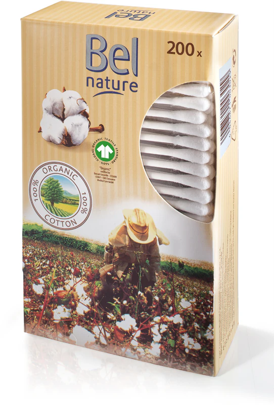 Vatové tyčinky Bel Nature