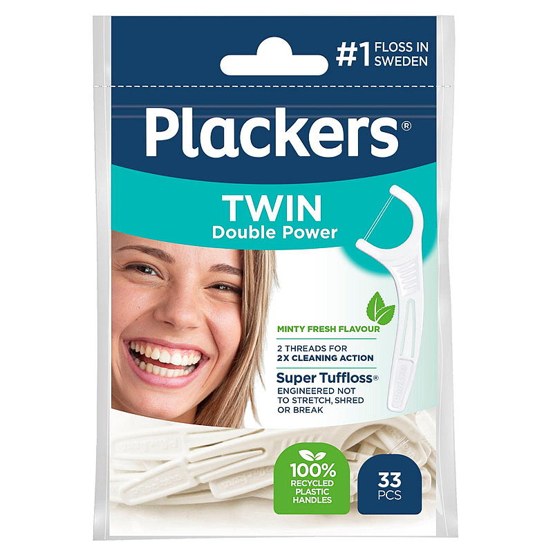 Tandtrådsholder 33 stk. plakkere
