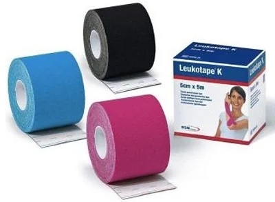 LEUKOPLAST Cinta Leukotape K 5x500 cm Color Negro