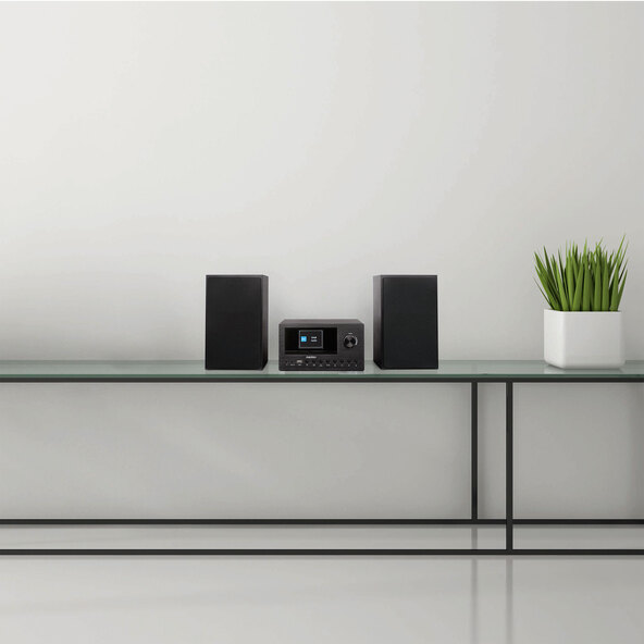 Σύστημα ήχου DAB+ Micro (MD85008), schwarz