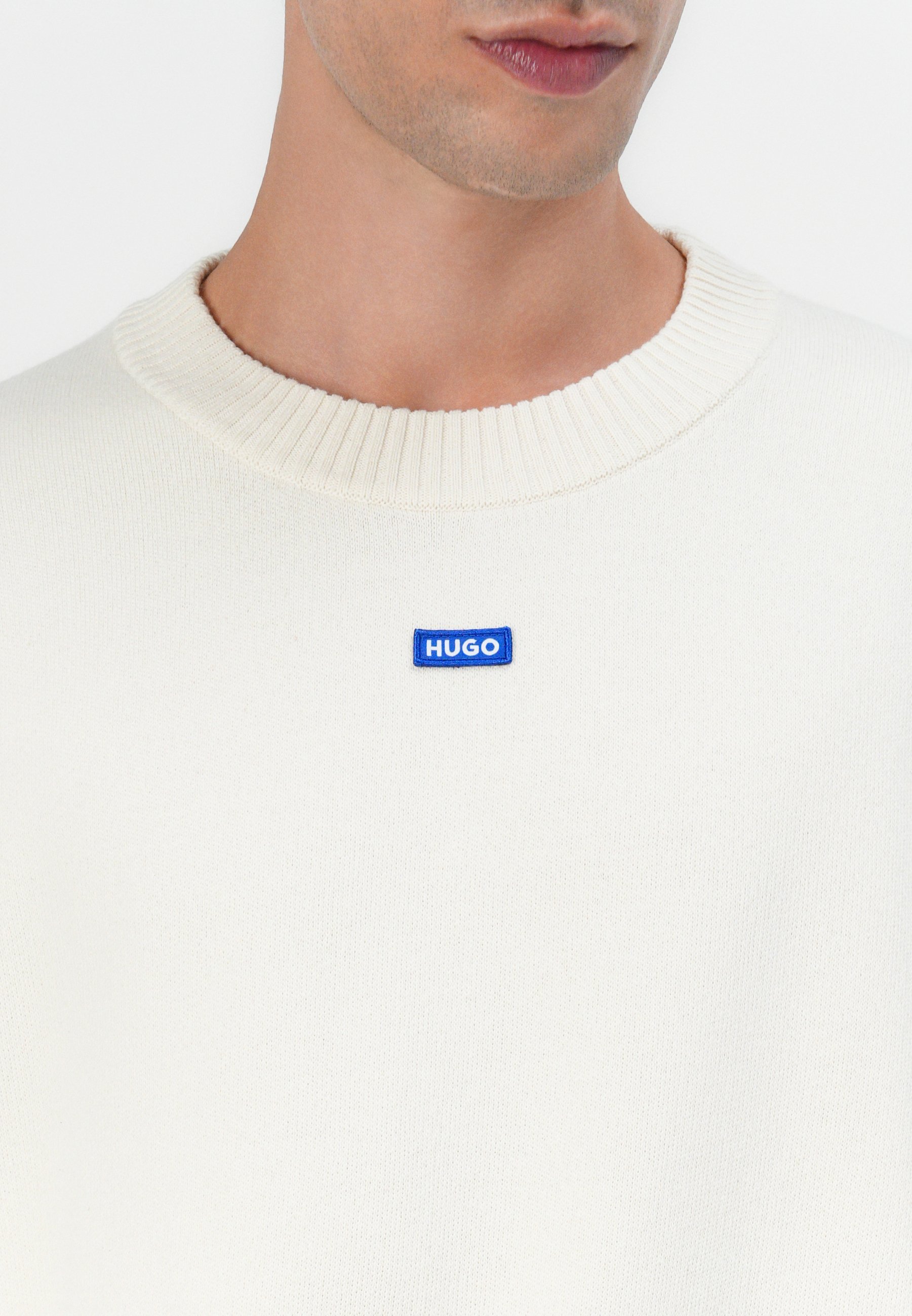 HUGO SAN CARSON - Camisola - branca aberta