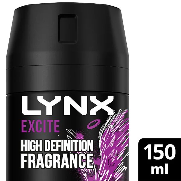 Lynx deodorant aerosol tělový sprej Excite 150ml
