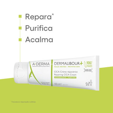 A-Derma Korjaava Voide Ärtyneelle Iholle Dermalibour 100 ml 100 ml