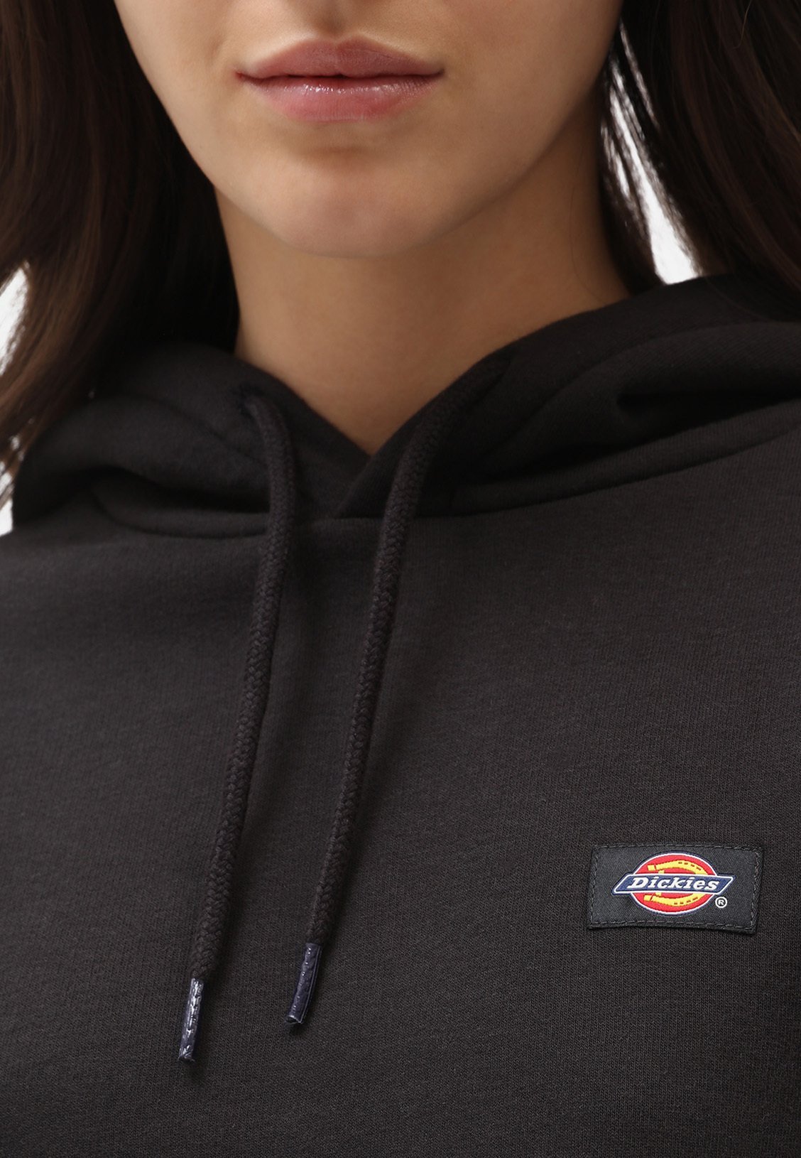 Sweat à capuche court Dickies Oakport - Noir