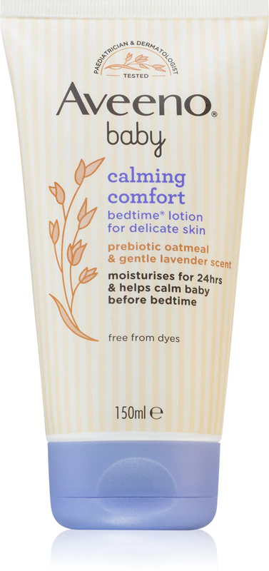 Aveeno Baby Calming Comfort telové mlieko pre deti pre dobrý nočný spánok