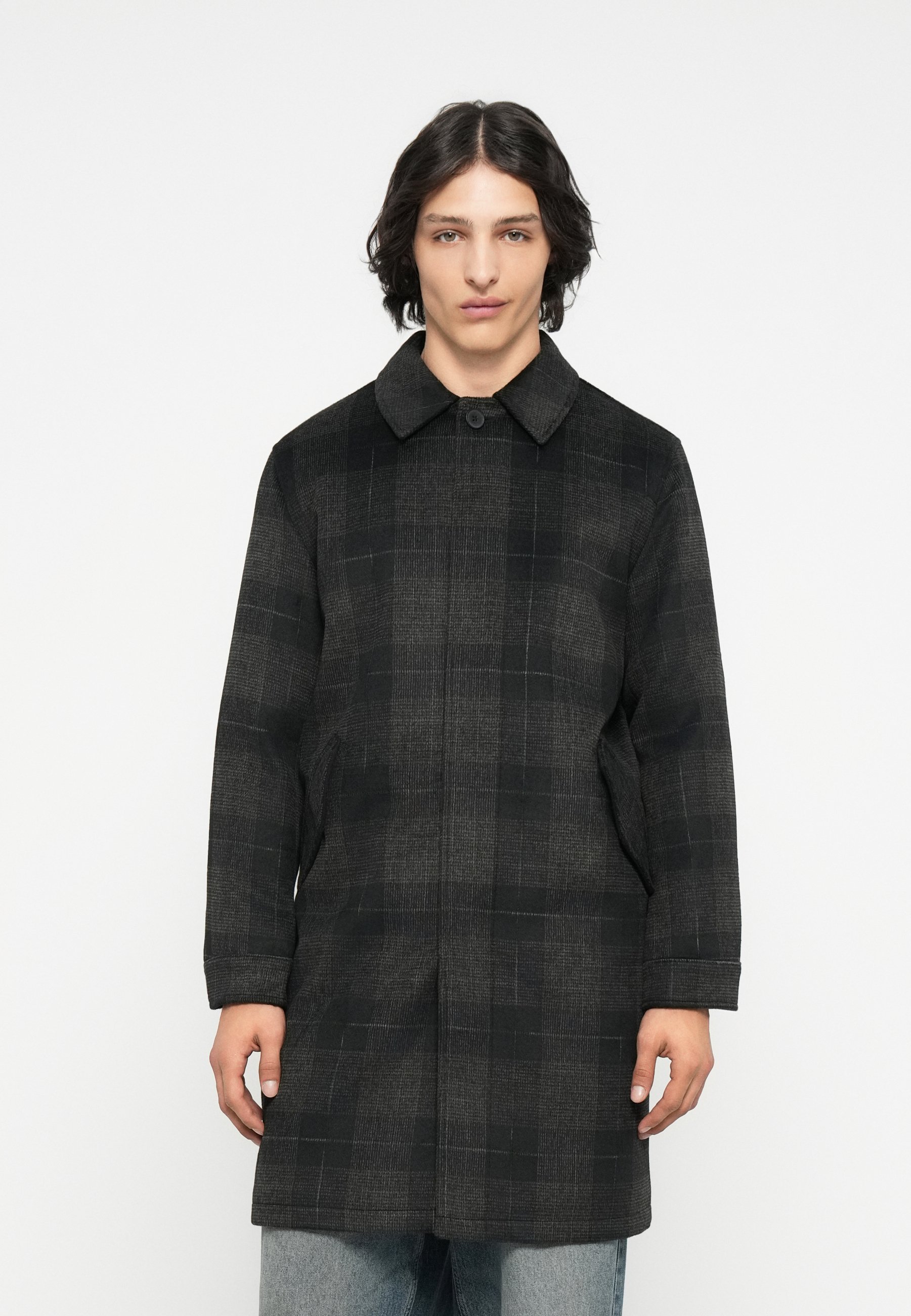 Ribelle ridefinito ALFRED BOXY FIT - Cappotto classico - nero
