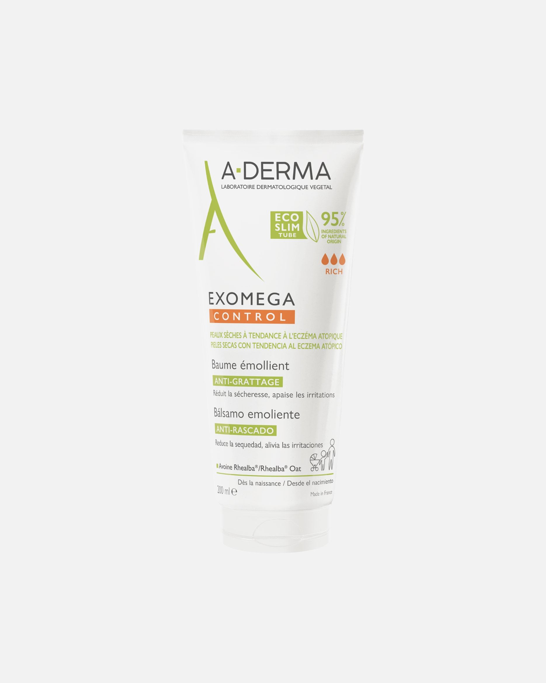 A-DERMA Body Butter Exomega Control hidratantni balzam - 200 ml