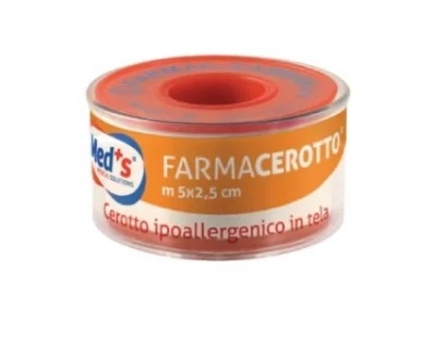 Patch hypoallergénique FARMAC-ZABBAN Médicaments 500 x 2,5 cm SSR