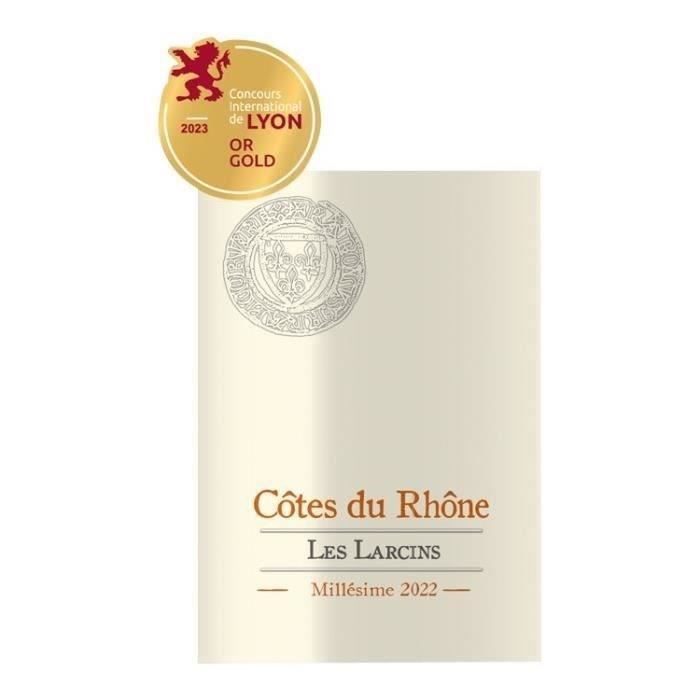 Se compraron 6 botellas de Les Animals Fourmi Rouge 2024 Ventoux y se regalaron 6 botellas de Les Larcins 2022 Côtes du Rhône (vino tinto del valle del Ródano).
