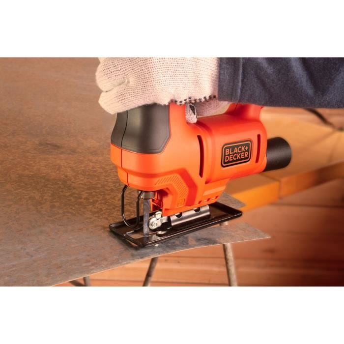 Corded jigsaw - BLACK+DECKER - BES603-QS - 400W - 18mm stroke - with blade