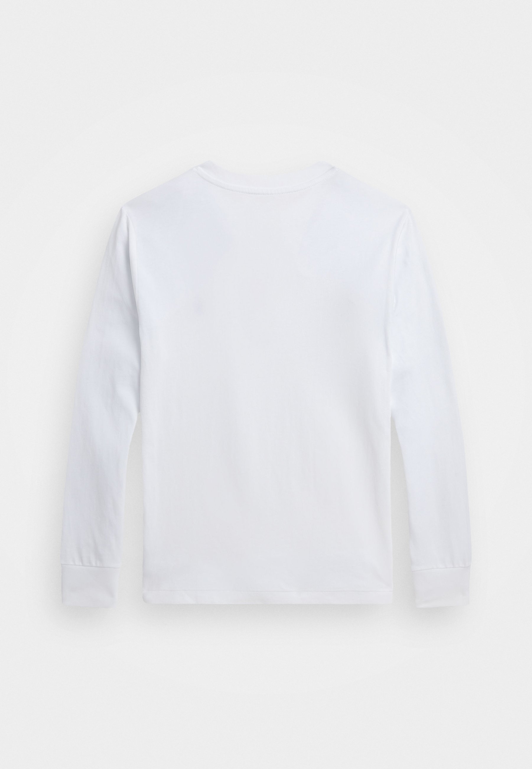 Polo Ralph Lauren katoenen jersey Henley shirt - Top met lange mouwen - wit