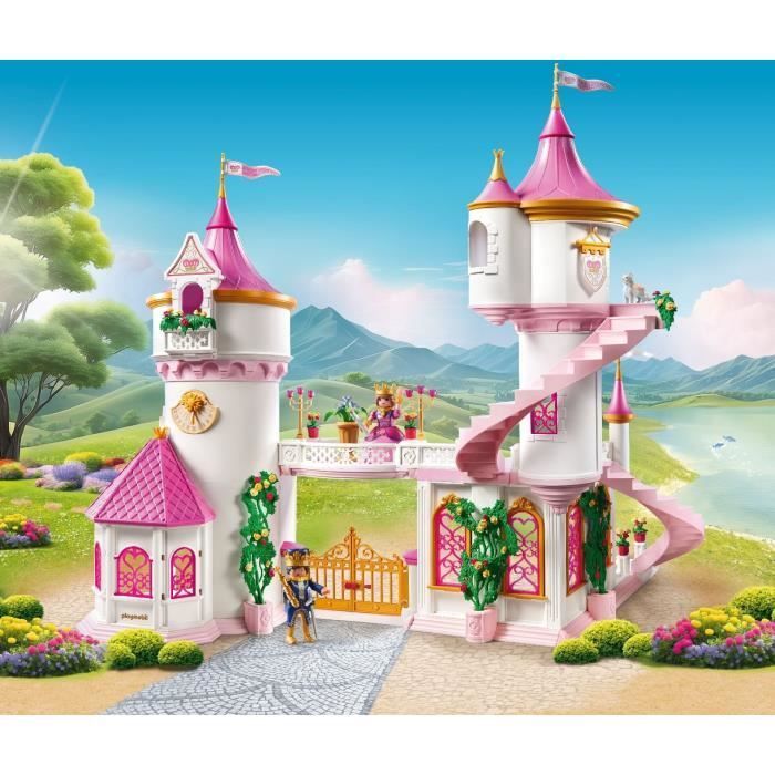 PLAYMOBIL 71845 Paleis met koninklijk paar en 2 tronen, Magische prinsessen, 421 onderdelen, Leeftijd 4+