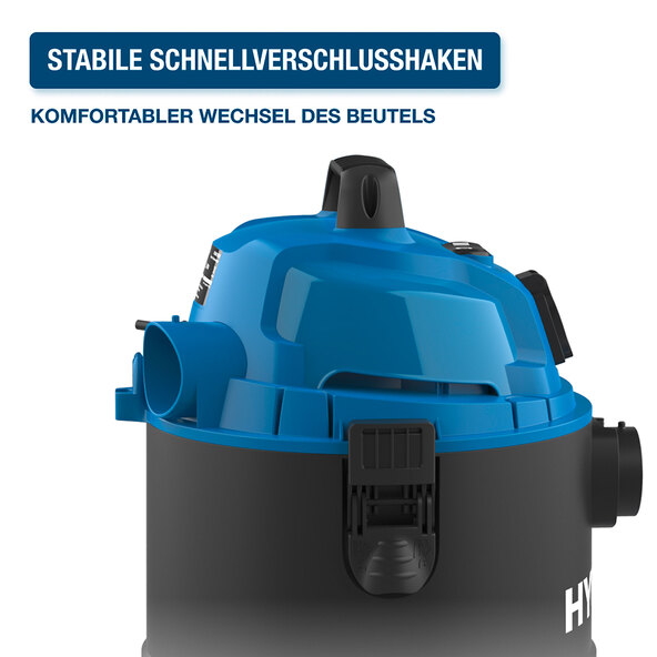 Aspirator umed și uscat VCWD1220E, 1250 W, 20 l