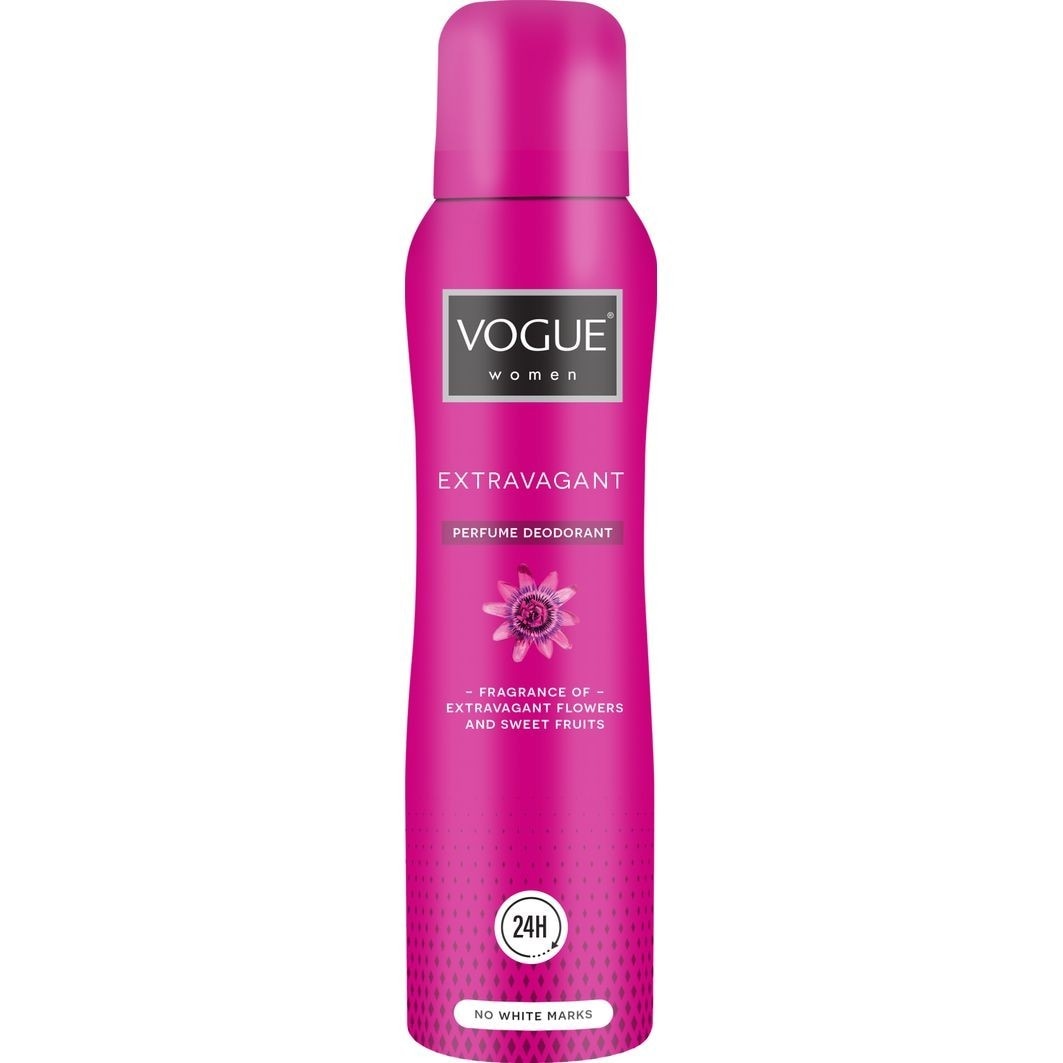 Vogue Damen-Deodorant Extravagant Perfume Deodorant - 150 ml