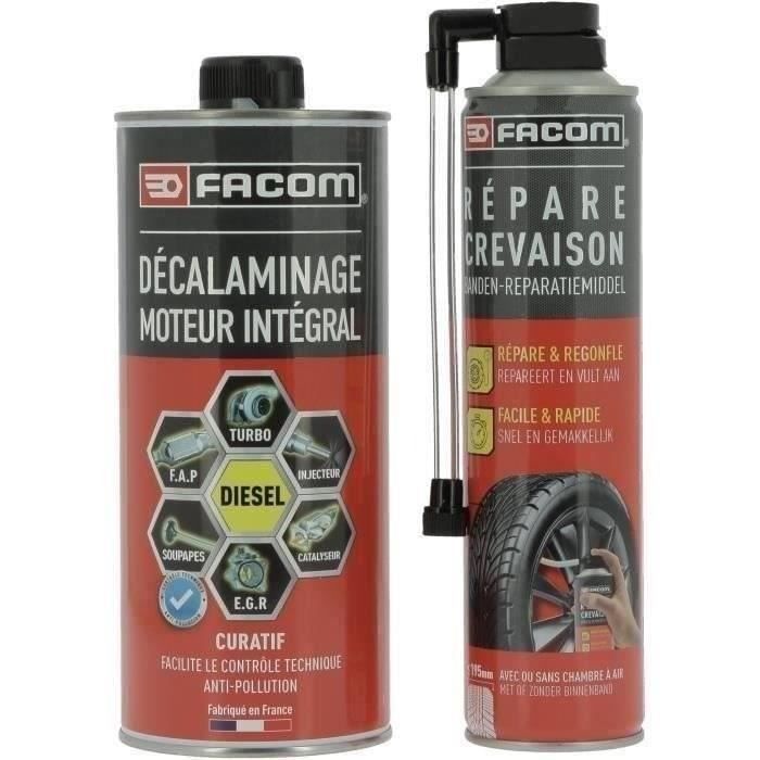 Décalaminant FACOM Diesel + Répare crevaison 400ml