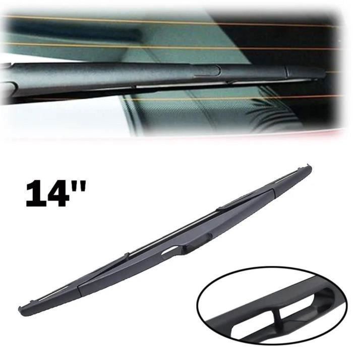 Juego de 3 limpiaparabrisas delanteros y traseros para Peugeot 206 Hatchback 2001 2002 2003 2004 2005 2006
