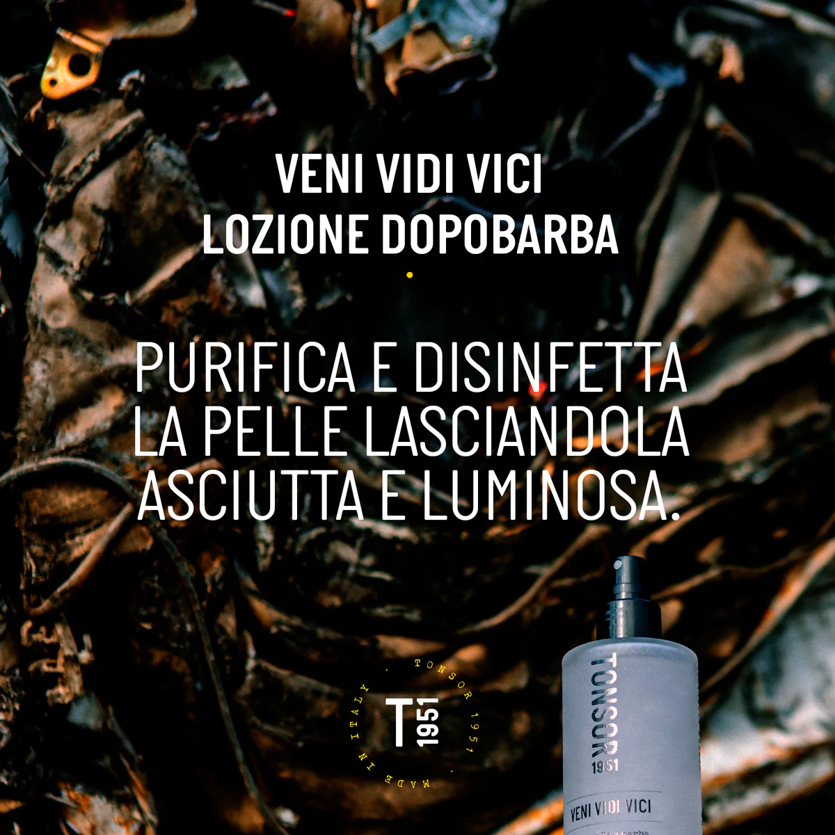 Rasatura e Cura della Barba Veni Vidi Vici Lozione Dopobarba - Lozione Dopobarba