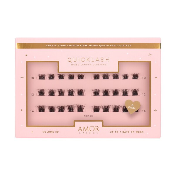 „House of Amor“ – „pasidaryk pats“ blakstienų kuokšteliai – „Fierce“