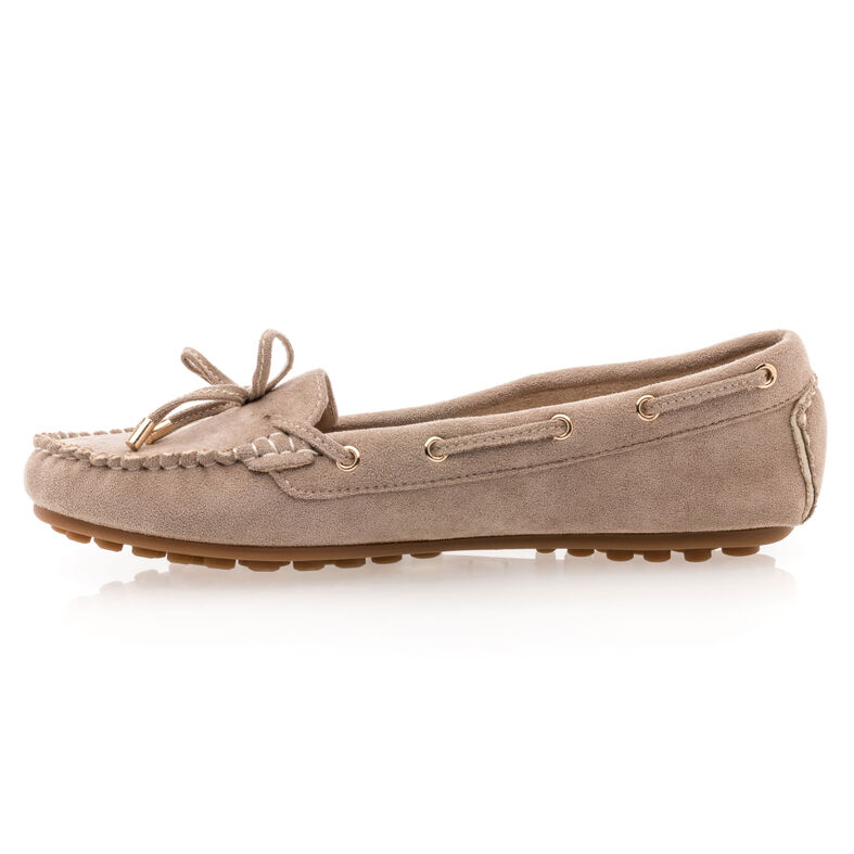 Naisten ruskeat loaferit/veneilykengät