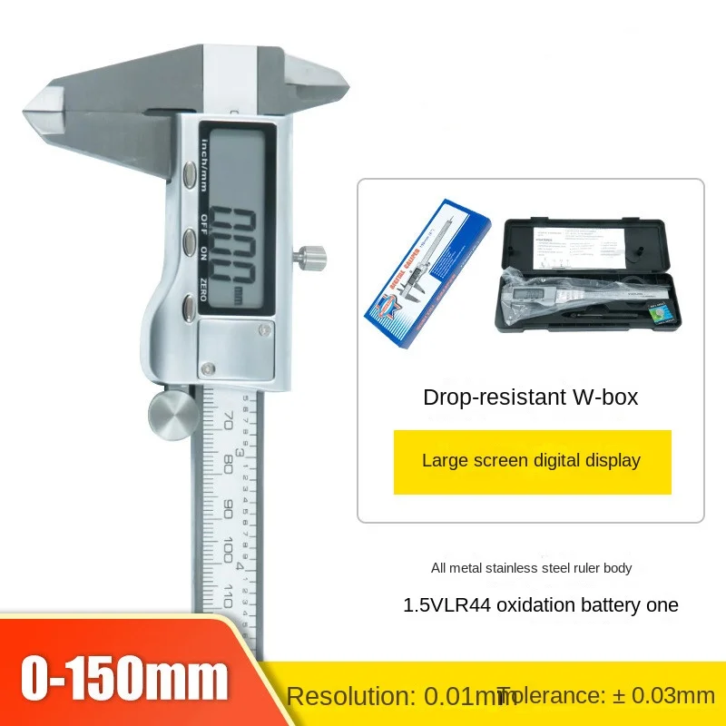 All-Metal Stainless Steel Electronic Digital Display High-Precision Measurement VernierCaliper Штангенциркуль 버니어캘리퍼스 Pie De Rey