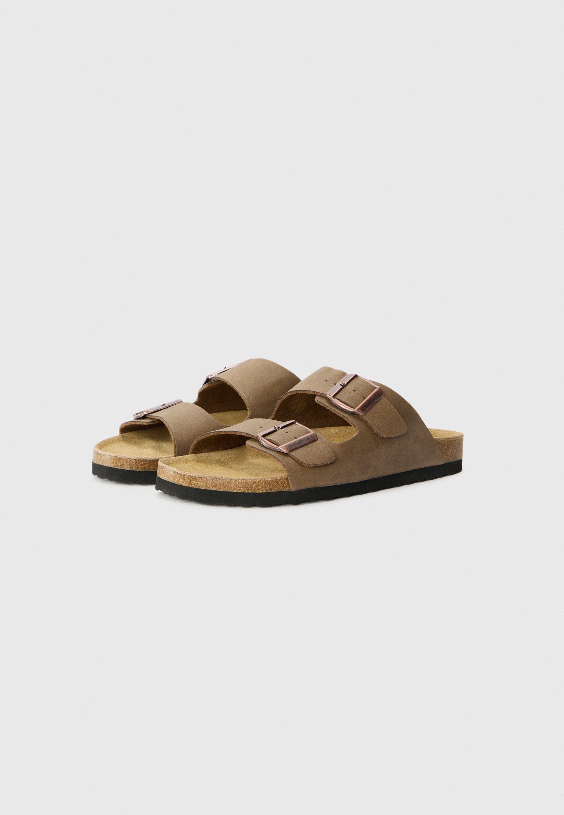 Pier One UNISEXE - Mules - marron clair