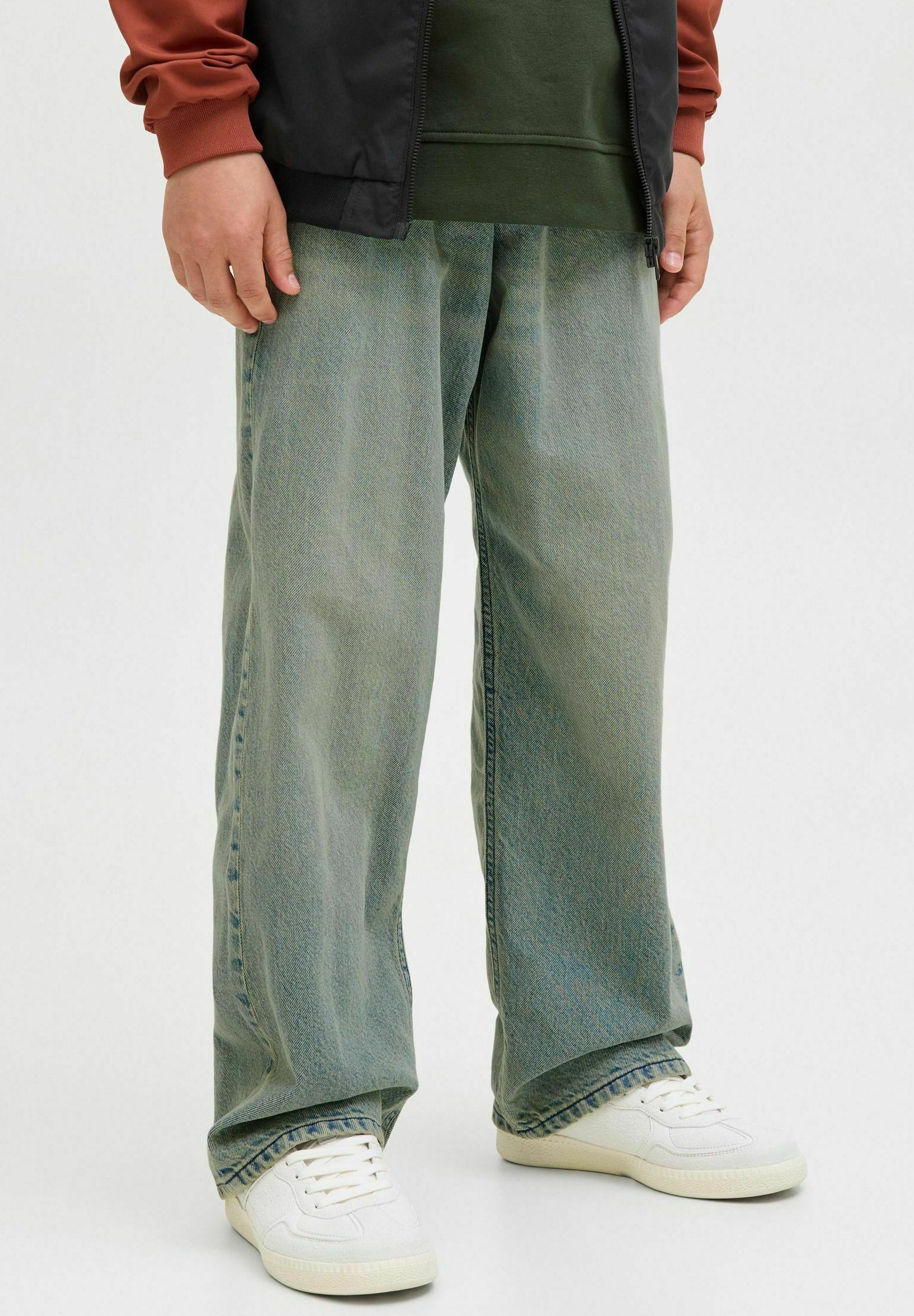 Jack & Jones Junior JJIALEX JJORIGINAL - Relaxed Fit Jeans - blauer Denim