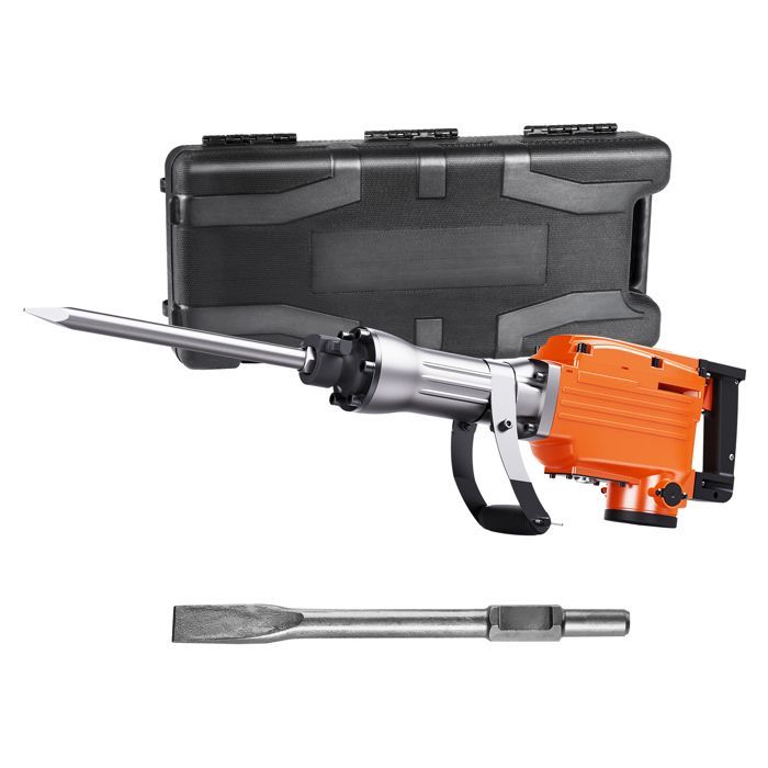 Martello demolitore elettrico DUOKU JH-65 - 2200W - 220V - 2 scalpelli inclusi