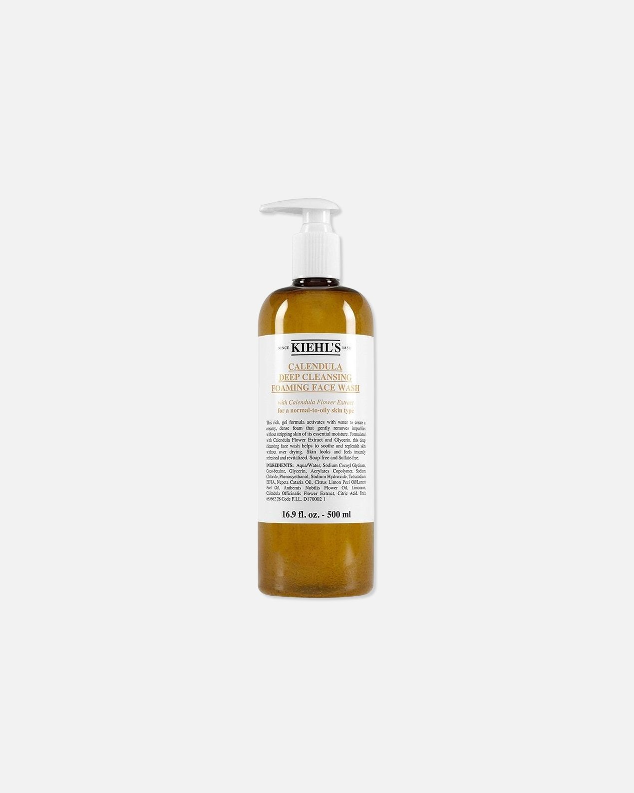Kiehl's Calendula dziļi attīroša putojoša sejas mazgāšanas želeja - 75 ml