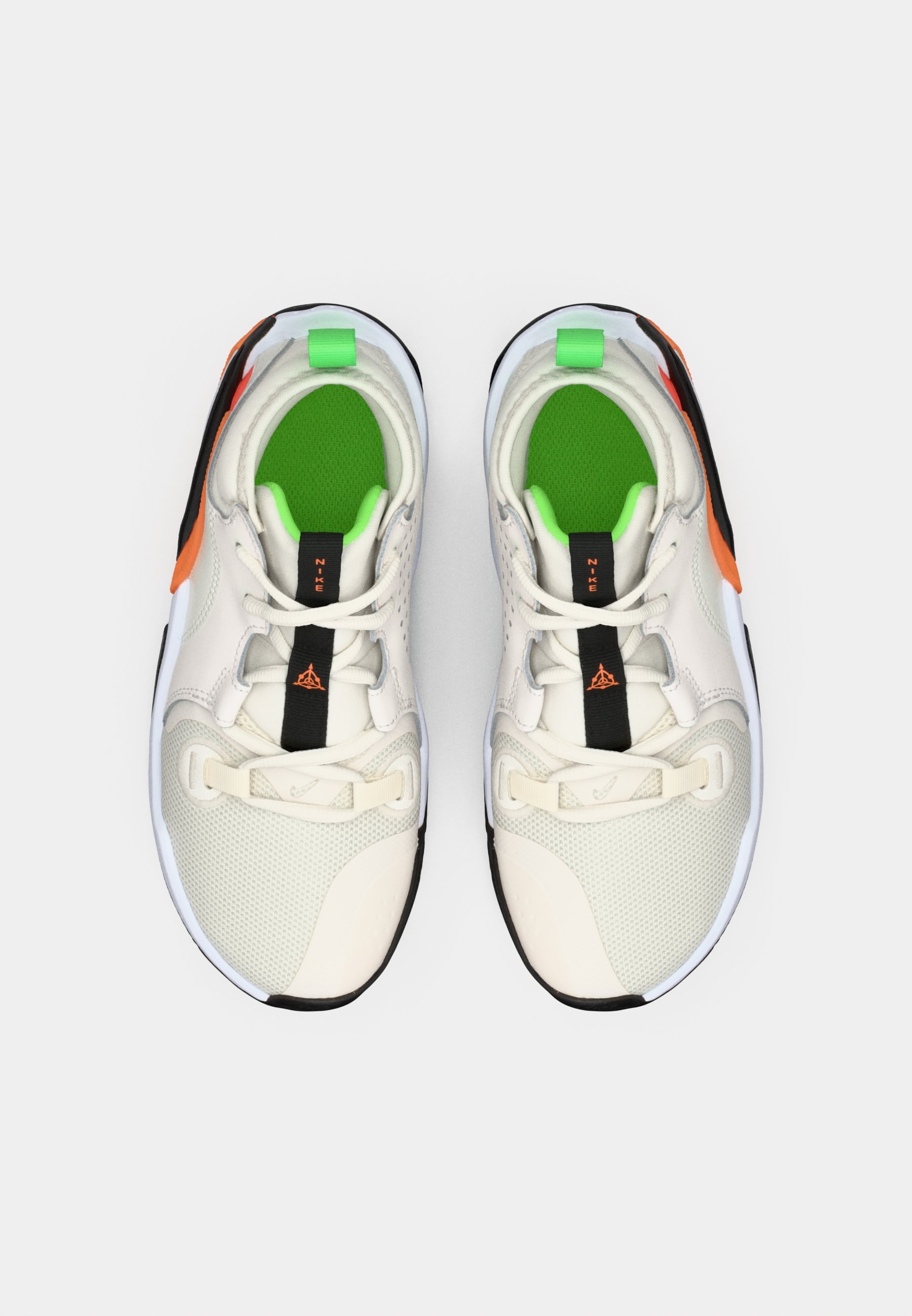 Nike Performance AIR ZOOM CROSSOVER 2 UNISEX - Basketbalschoenen - phantom/zwart/turf oranje/total orange
