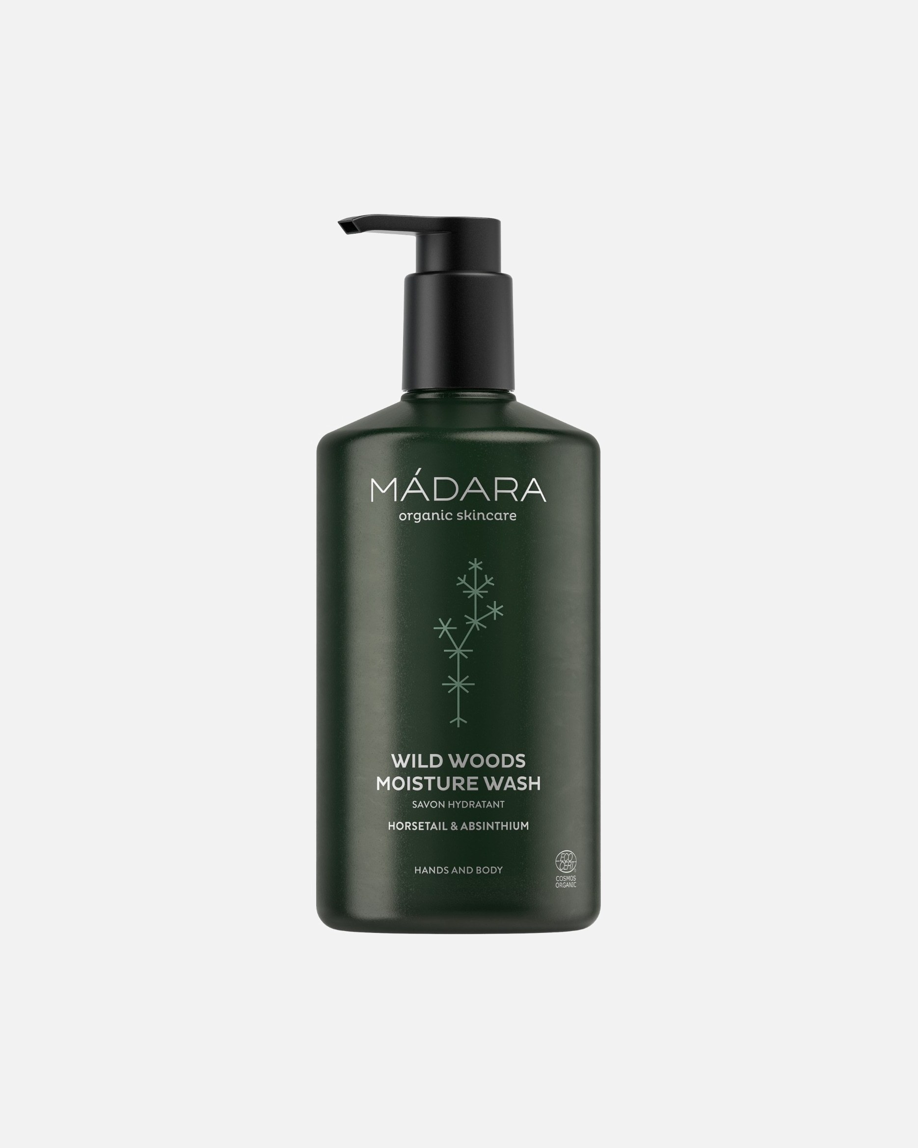 MÁDARA drėkinamasis kūno muilas „Wild Woods“ – 500 ml