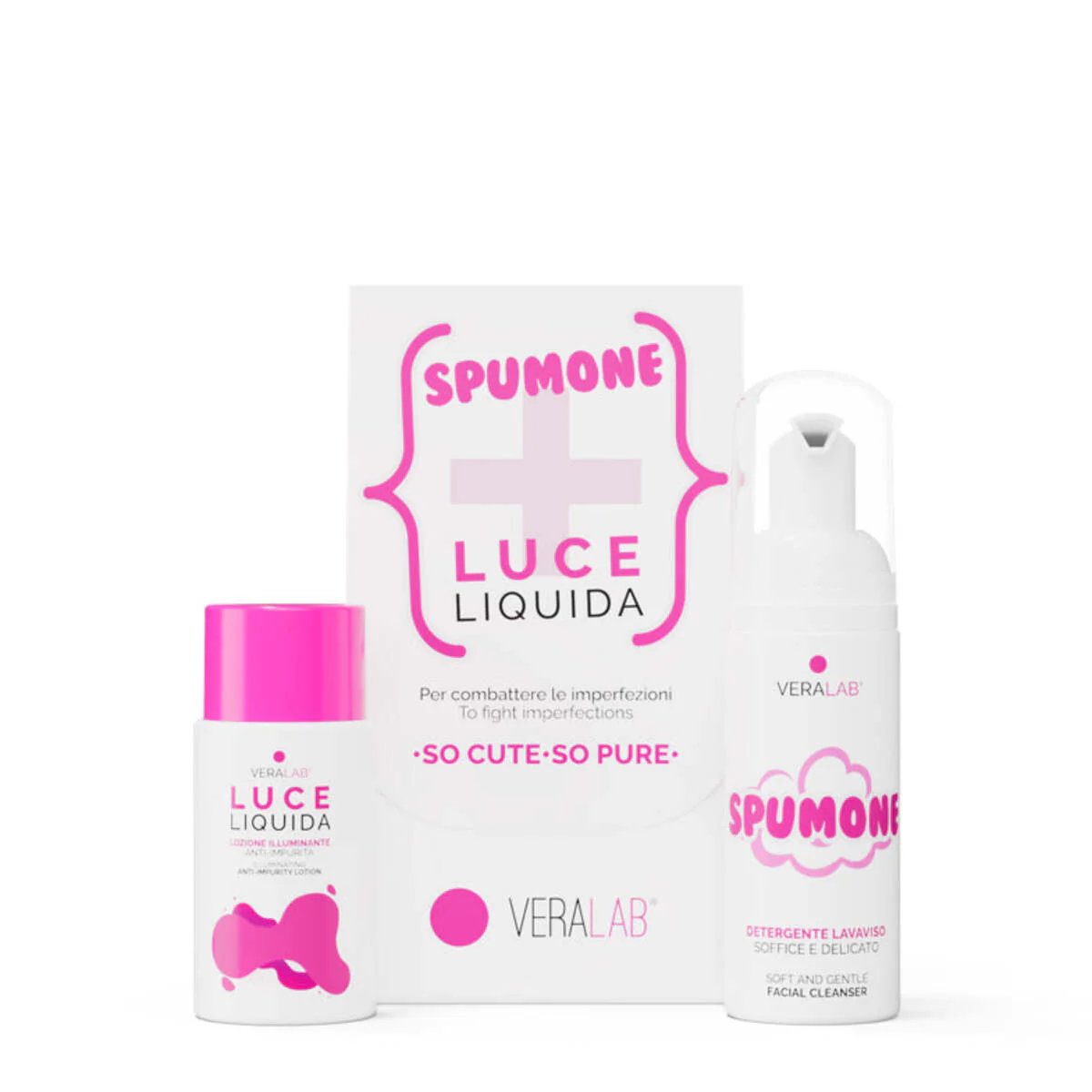 Kit Viso So Cute So Pure - Cofanetto Detergente