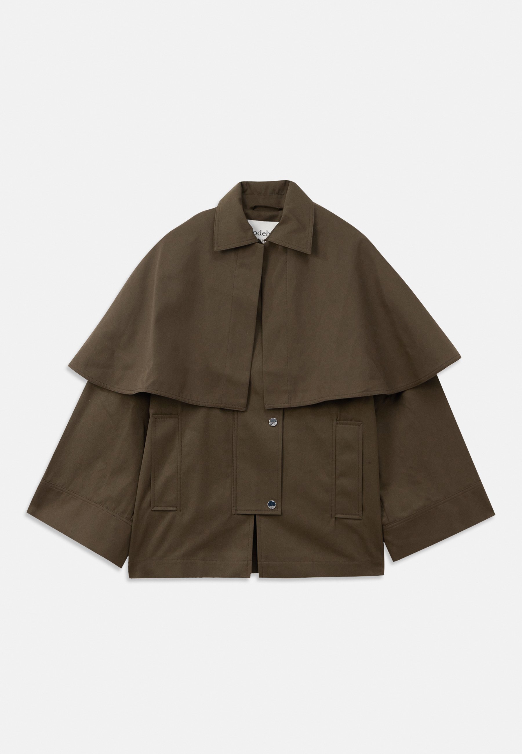 Rodebjer MALIN - Manteau court - brown moss