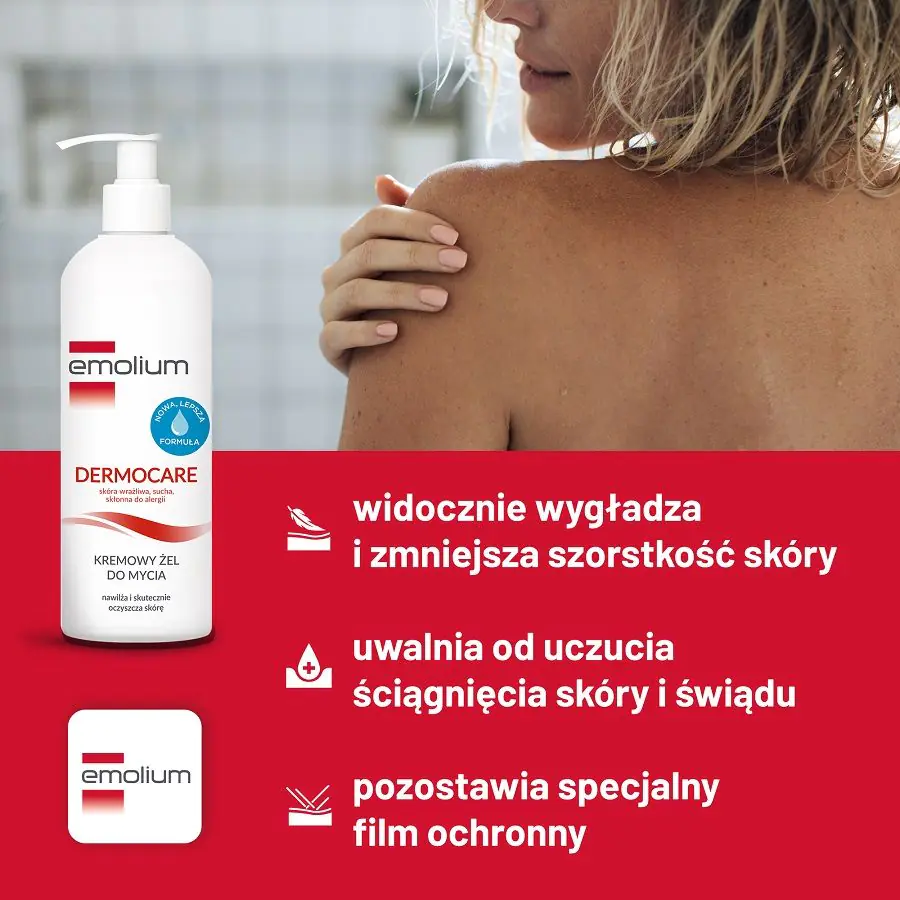 Emolium Kremowy żel do mycia