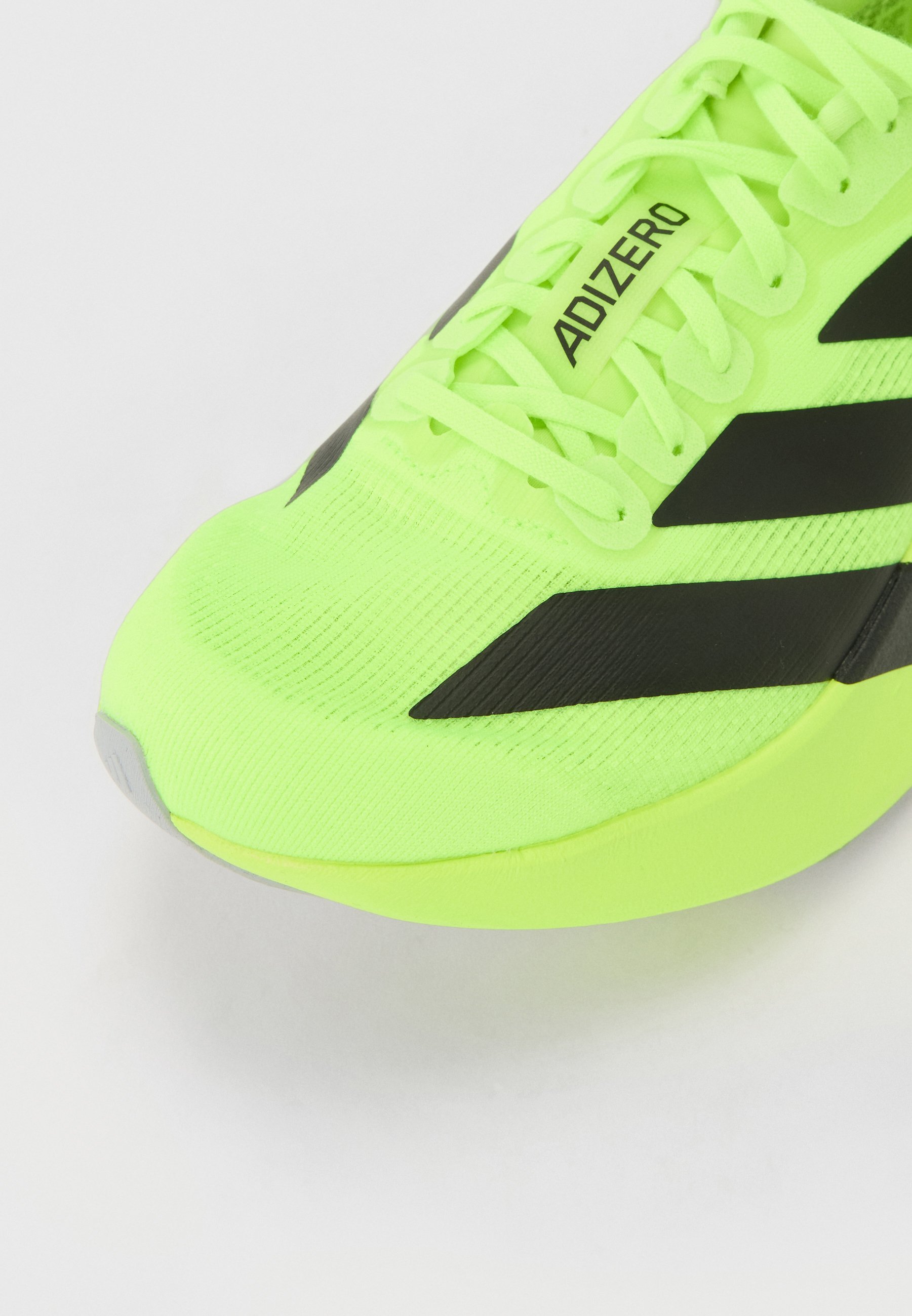 adidas Performance ADIZERO EVO SL W – Straßenlaufschuhe – Zitronengelb/Schwarz/Mattsilber